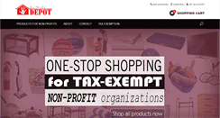 Desktop Screenshot of nonprofitdepot.com
